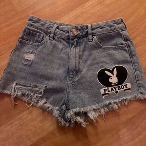 playboy size 25 pacsun shorts